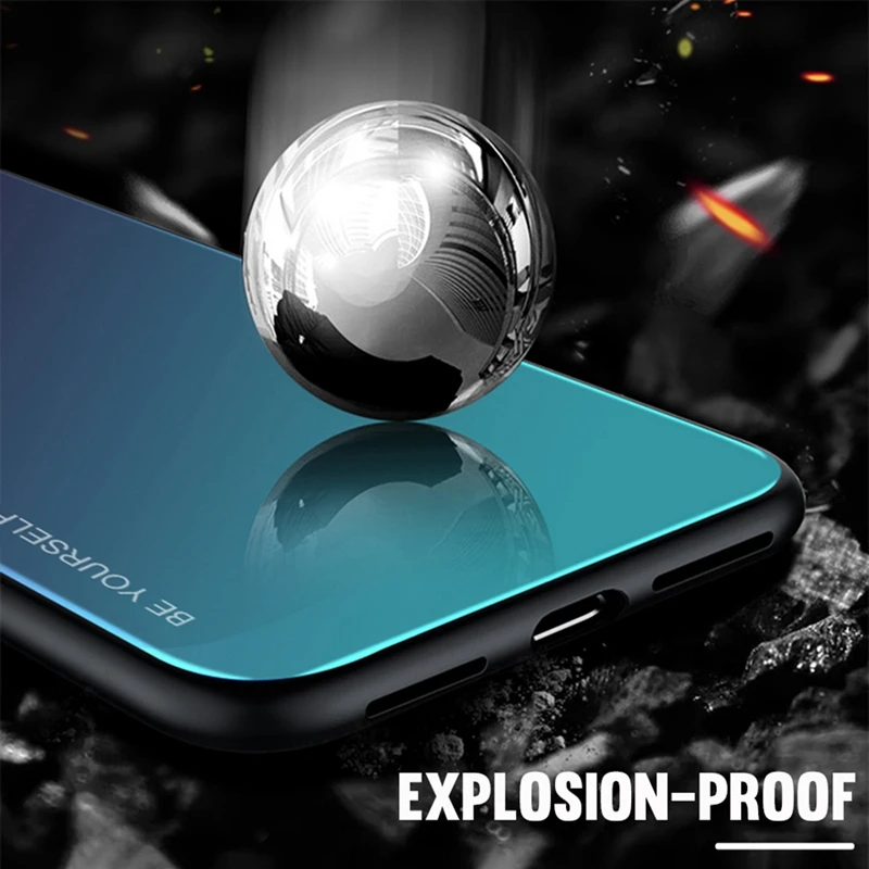 REAOOM чехол из закаленного стекла для Huawei Honor 10 9 Lite телефона P20 pro Mate 20 Nova 3i 8X |