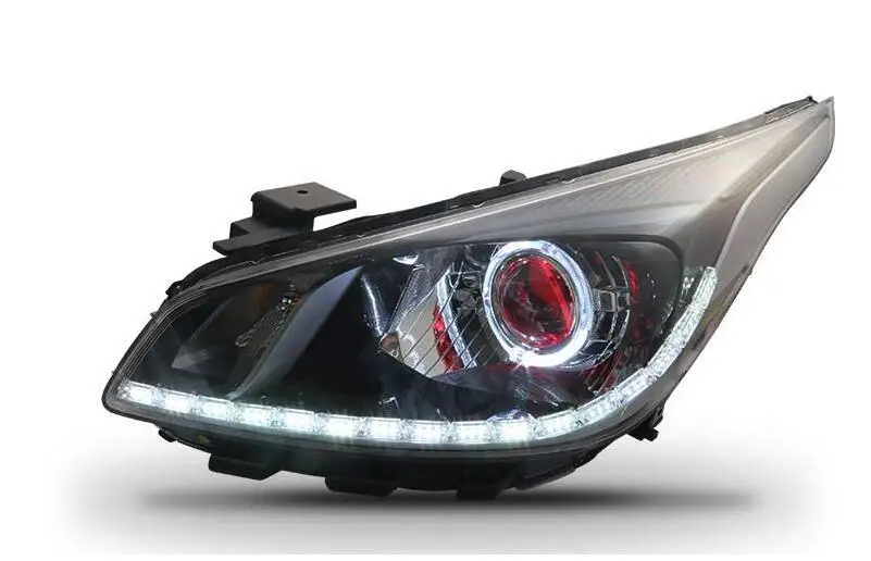1set Bumper head lamp for KIA K2 Headlight~2019y car accessories,Front light for kia k2 rio headlamp fog