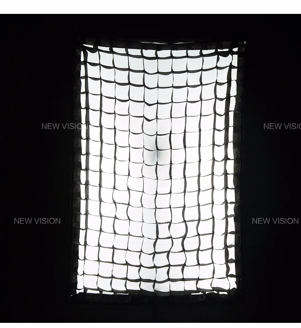 Godox портативный 60x90 см 2"* 35" сотовая Сетка фото-зонт софтбокс Отражатель для Godox Yongnuo Canon Flash Speedlight