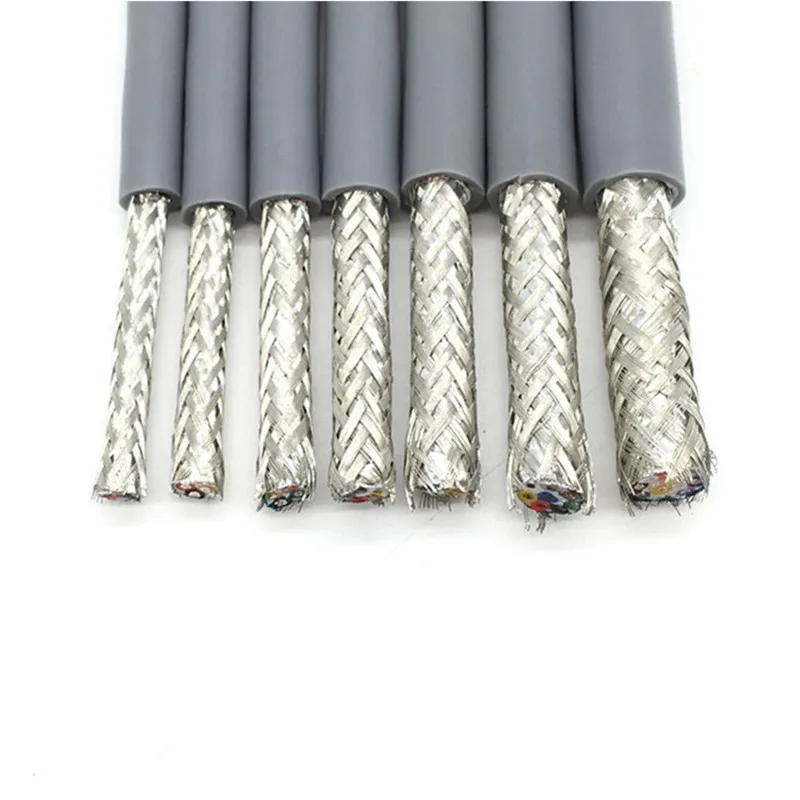 18AWG 6/7/8 ядро Towline экранированный кабель 5 м гибкий провод с ПВХ-изоляцией TRVVP