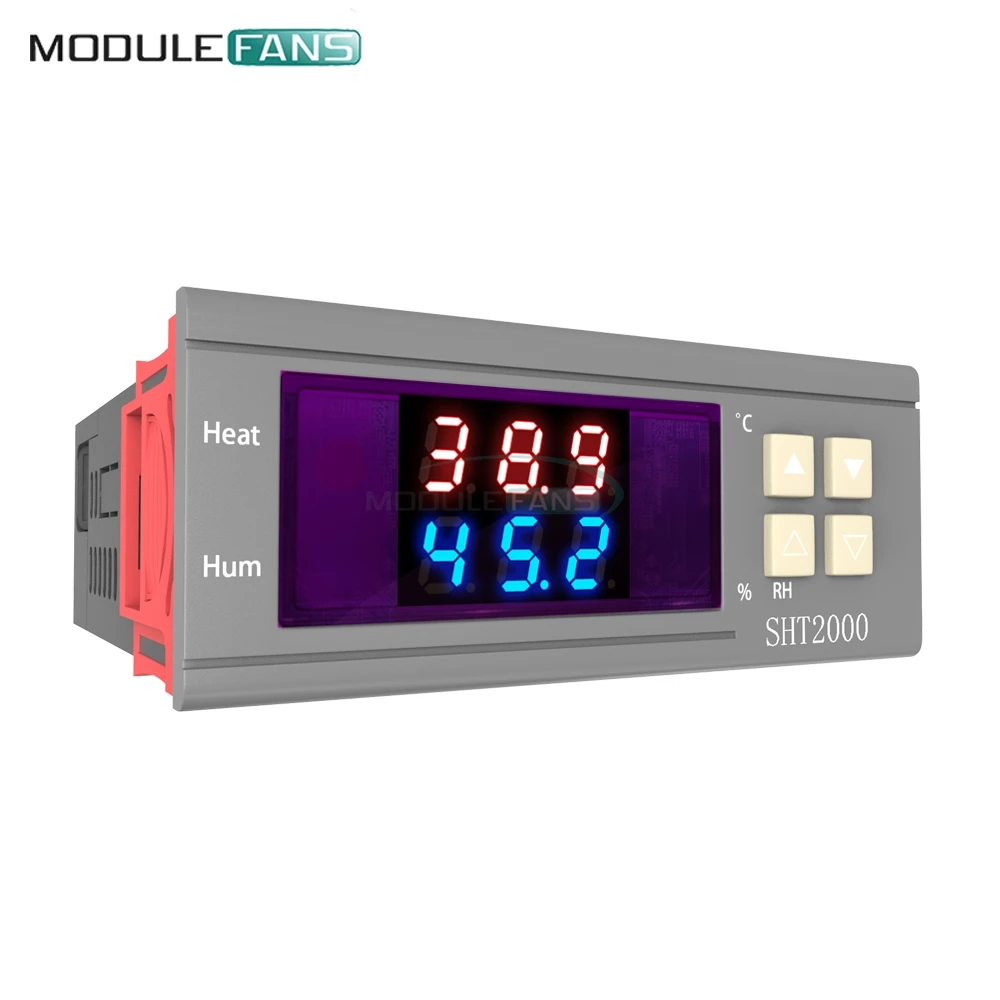 Цифровой контроллер температуры и влажности SHT2000 12 72 В постоянного тока 10 А