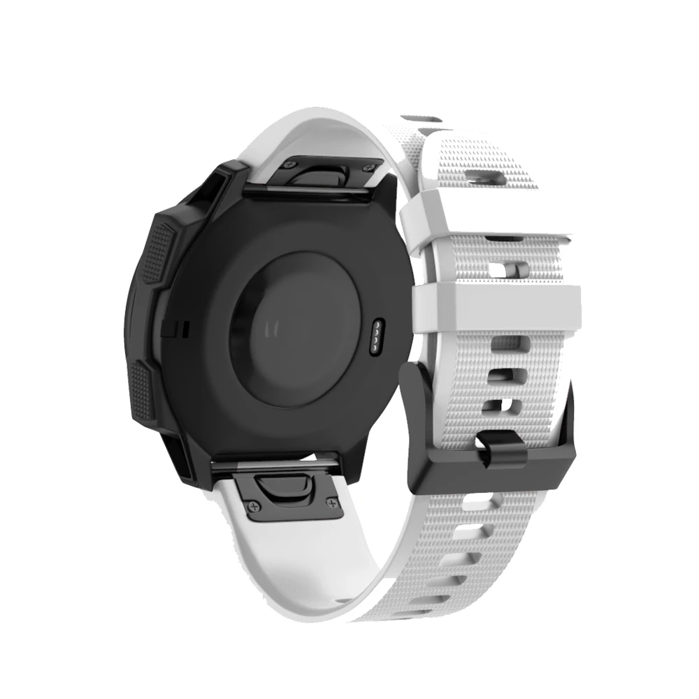 Ремешок силиконовый для наручных часов Garmin Fenix 5X 5 5S Plus 3 HR Forerunner 935 | Электроника