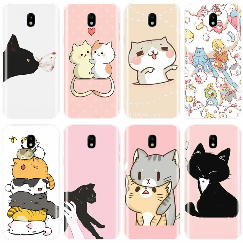 Kawaii Molang мультфильм аниме собака ca чехол для телефона Samsung Galaxy J3 J4 J6 J8 2018 J5 J7 2017 2016