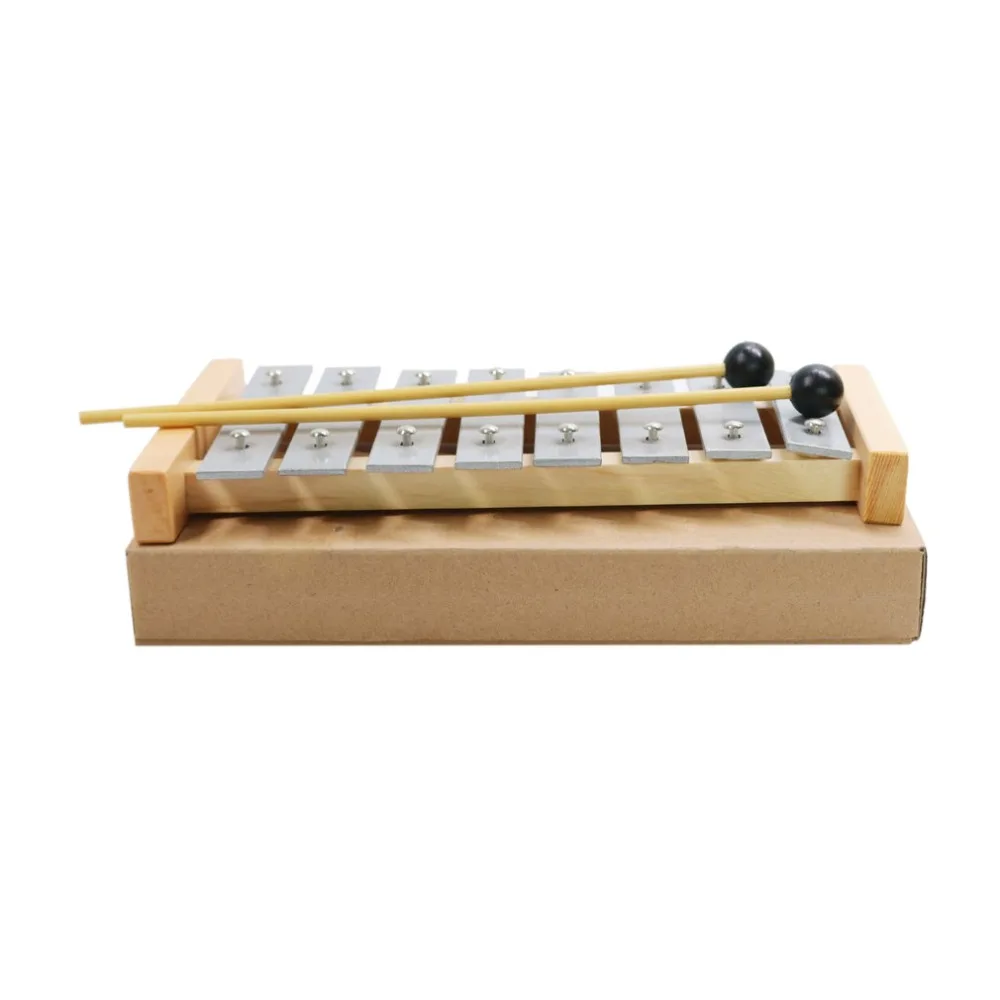 M ws Orff world музыкальный учебный пособие для детей 8 записей деревянный ксилофон