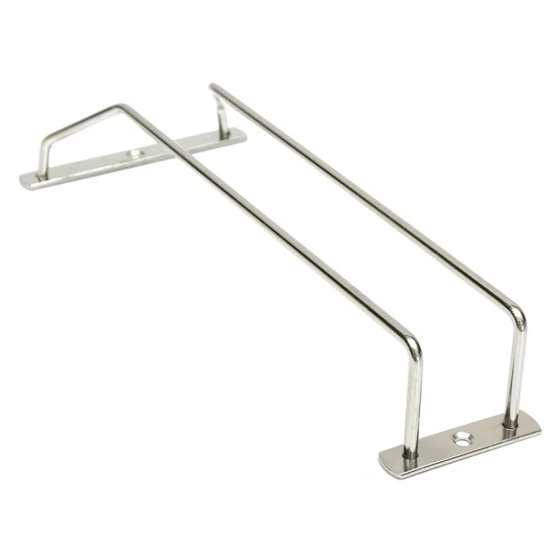 Бокал для шампанского держатель бокалов хромированный стеклянный шкаф вина