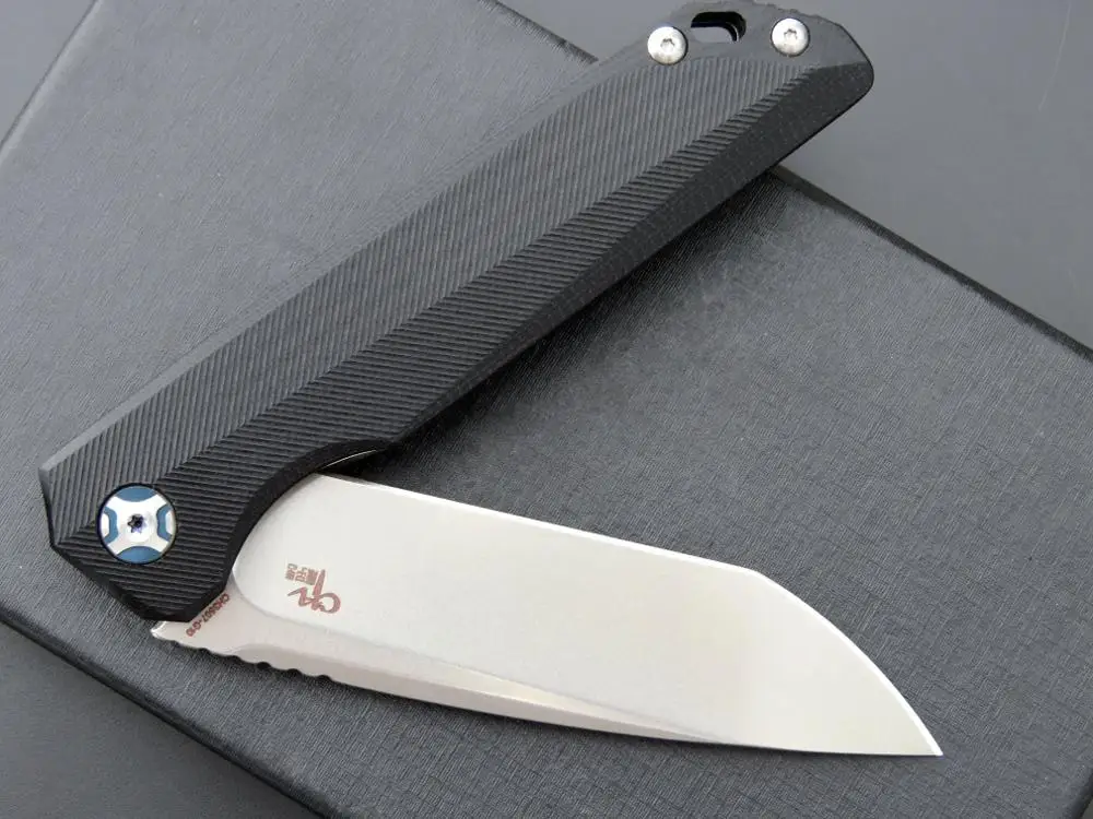 Eafengrow CH3507 58-60HRC D2 лезвие G10 Ручка EDC Складной нож инструмент для выживания кемпинга
