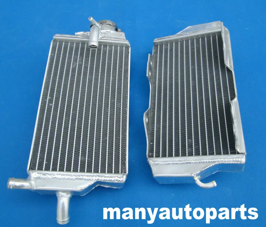 GPI для Honda CR125/CR 125 R/CR125R 2 тактный 2000 2001 Радиатор из алюминиевого сплава и красный