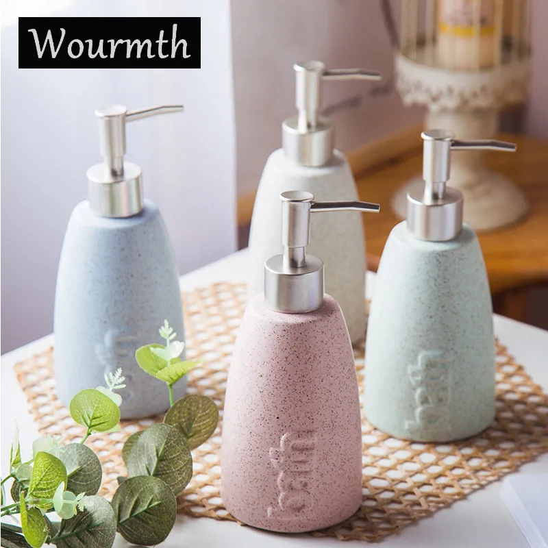 Wormth Бесплатная доставка Ванная комната дома отель жидкий диспенсер для мыла
