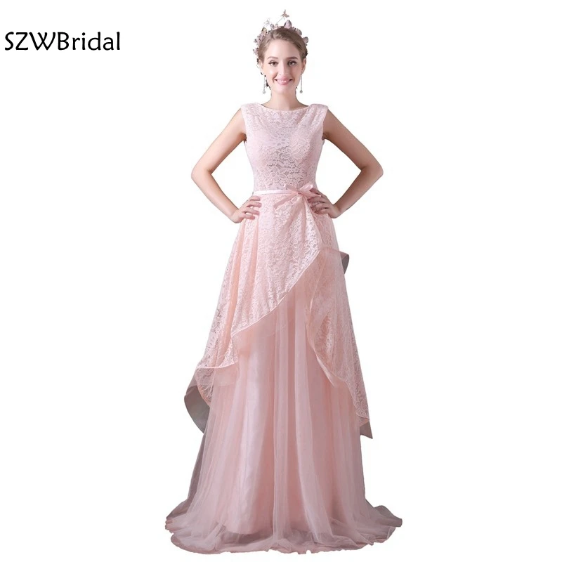New Arrival vestido de fest Pink Evening dress Long 2021 Cap sleeve mother of the bride dresses Plus size festa | Свадьбы и