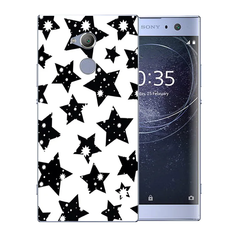 6.0 inch for Sony Xperia XA2 Ultra Clear Silicone Phone Cases Colorful Pattern TPU Back Cover Ultrathin Shell |