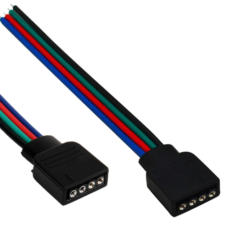 Бесплатная доставка 5 штук в упаковке шт./лот 4 pin гнездовой разъем RGB