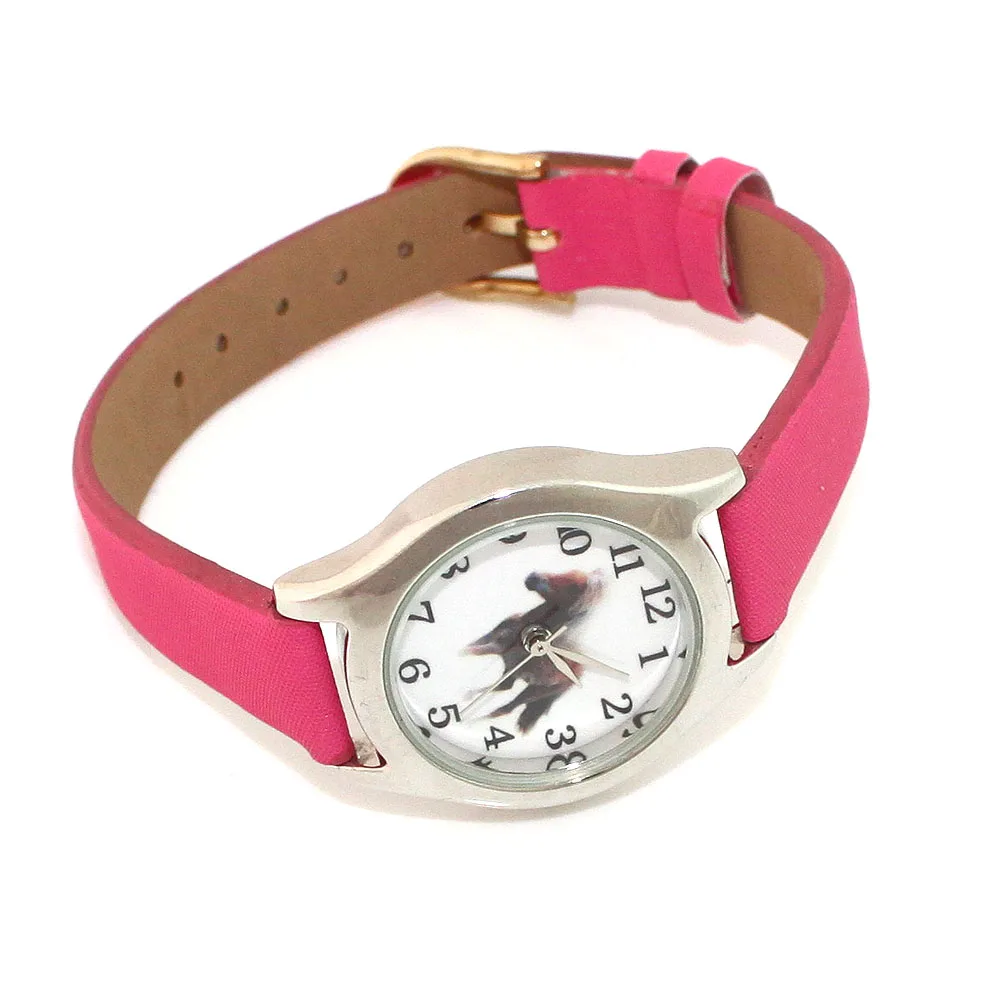 1 шт. женские кварцевые часы с изображением лошади|wristwatch brand|wristwatch womenwristwatch girl |