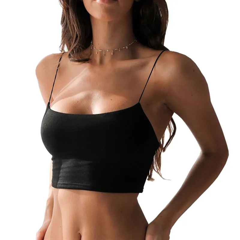 2018 топ на бретелях-спагетти нижнее белье комплект с бюстгальтером хлопковые