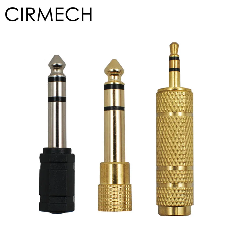 Аудиоадаптер CIRMECH 6 5 35 3 до мм преобразователь для микрофона|Аксессуары