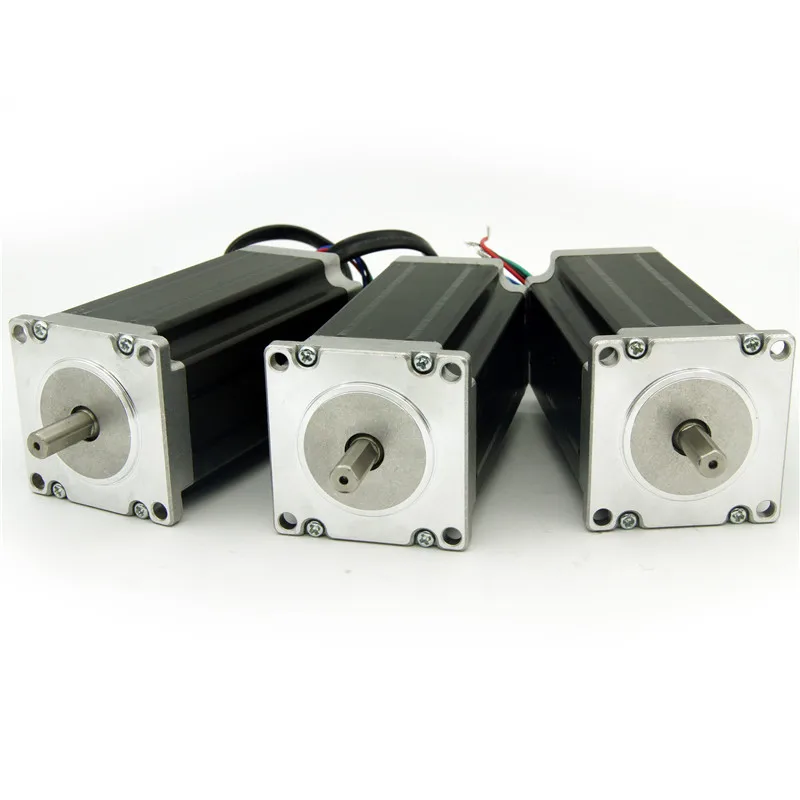 Высокое качество! CNC 3 шт. Nema 23 шаговый двигатель 57HS115A43008 3.0A 3.0N. m (428oz in) 115 мм длина