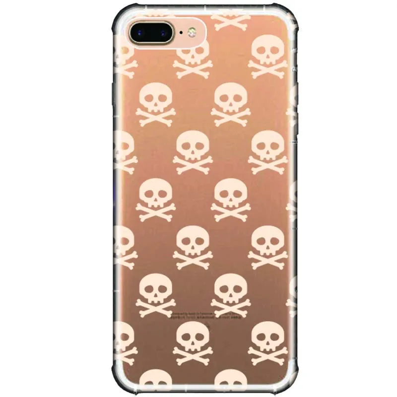 Сатанинский череп мягкий силиконовый чехол для телефона IPhone 6 6S 7 8 Plus 5S SE X XS XR