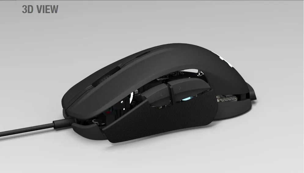 Игровая мышь Steelseries RIVAL 300S 7200 DPIOptical, светодиодный, эргономичная, Dota 2, аксессуары для компьютера, брендовая игровая мышь