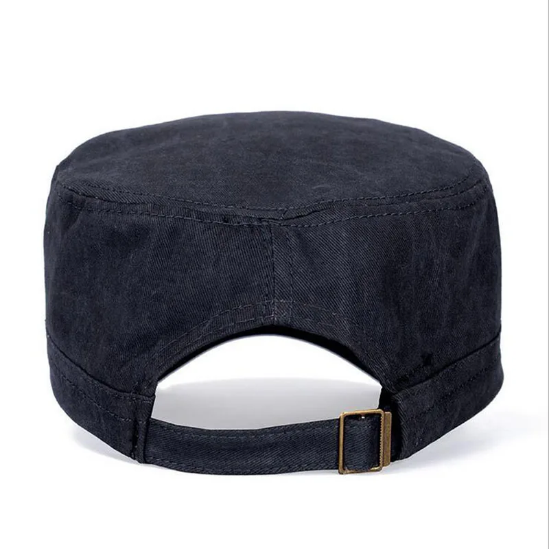 Модная однотонная Регулируемая Военная шапка SUOGRY для взрослых из