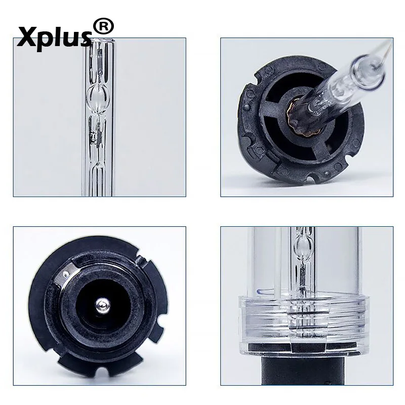 Xplus 55W 35W D2S D2R D2C HID ксеноновая лампа глобус 4300k 5000k 6000k 10000k для автомобильных фар