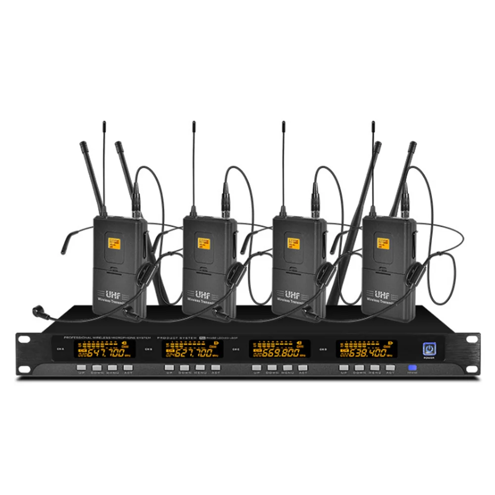 Профессиональная беспроводная Конференц система UHF беспроводной микрофон