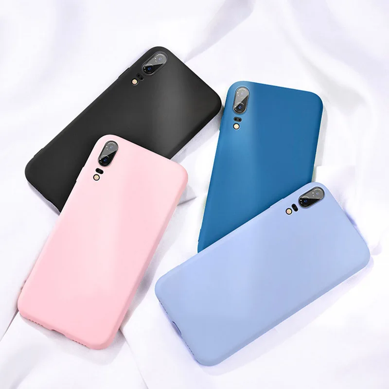 VOVTA чехол для huawei P20 Pro Чехол летний жидкий силиконовый Fundas Touch Well мягкий Lite P20Pro |