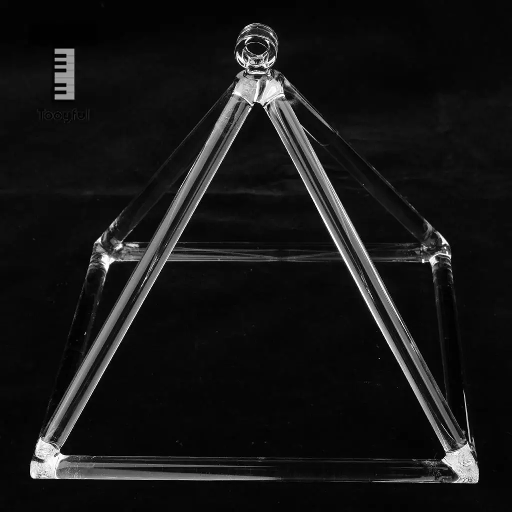 Tooyful Quartz Crystal пение Пирамида Note Third Eye Chakra для релаксации звук 7 дюймов|chakra pyramid|chakra