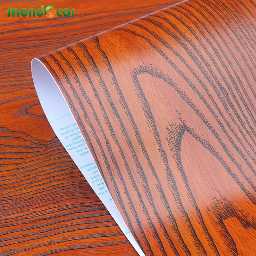 Новое поступление ширина 30 см настенная бумага в деревянном стиле шкаф для