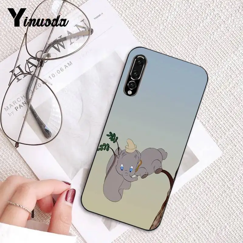 Yinuoda Новый супер милый чехол для телефона с изображением маленького слона Huawei P9 P10