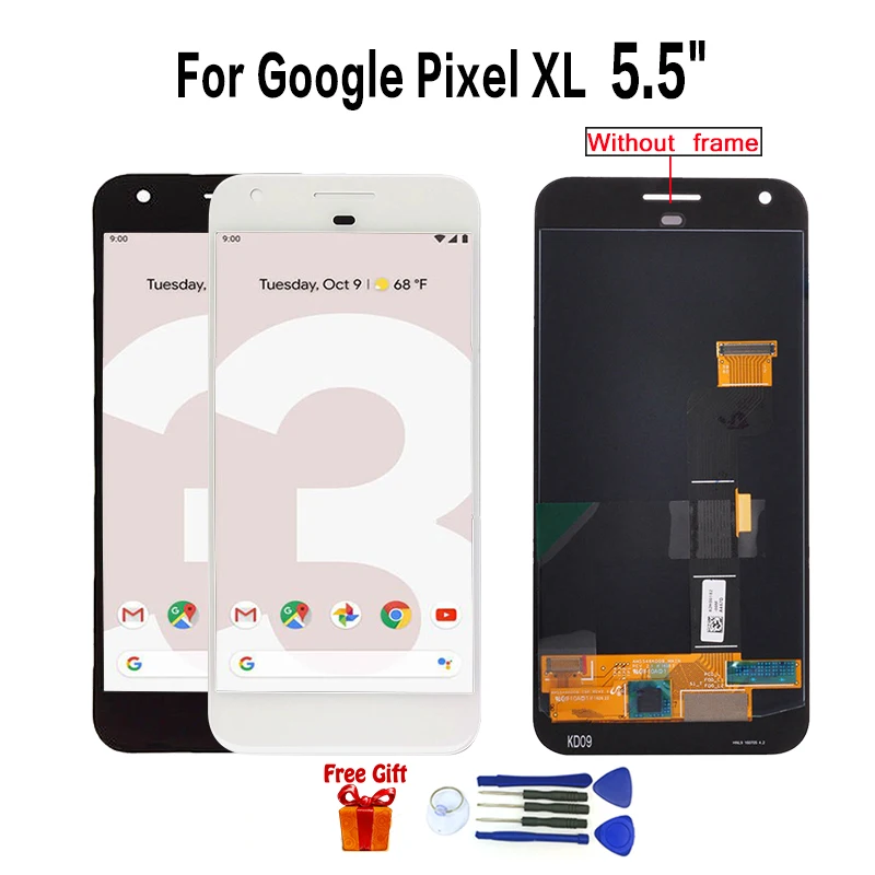 Сменный ЖК-экран для Google Pixel XL Nexus M1 ЖК-дисплей сенсорный экран в сборе модули |