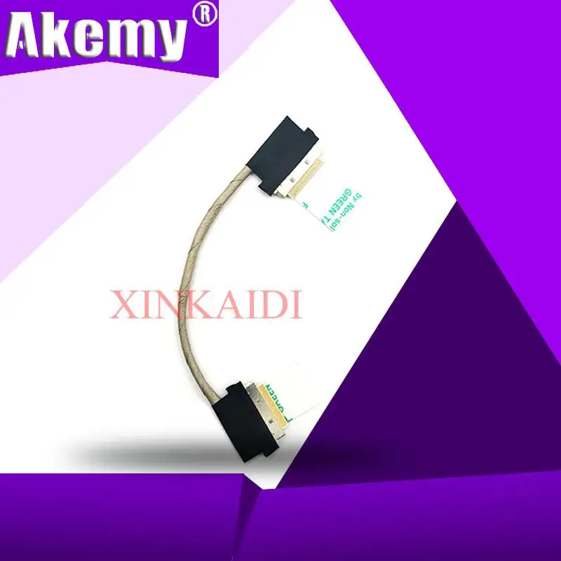 Akemy Новый видео на экране ноутбука кабель для Asus ROG G752 G752V G752VW G752VS G752VL G752VT Lcd Lvds 1422