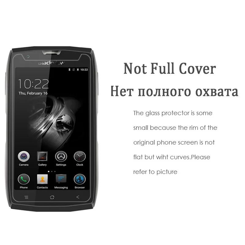 9H 2.5D Закаленное стекло для Blackview BV7000 Pro Премиум Защита для экрана на Blackview BV 7000 Pro BV7000Pro пленка Glas чехол