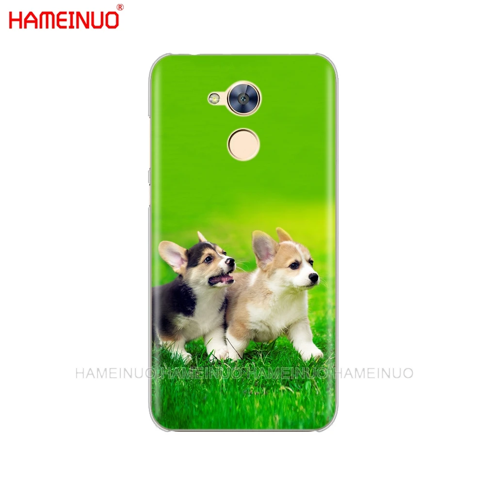 HAMEINUO корги собака милые животные мультфильм чехол для телефона huawei Honor 10 V10 4A 5A 6A 7A 6C 6X7X8 9 LITE - Цвет: 43449