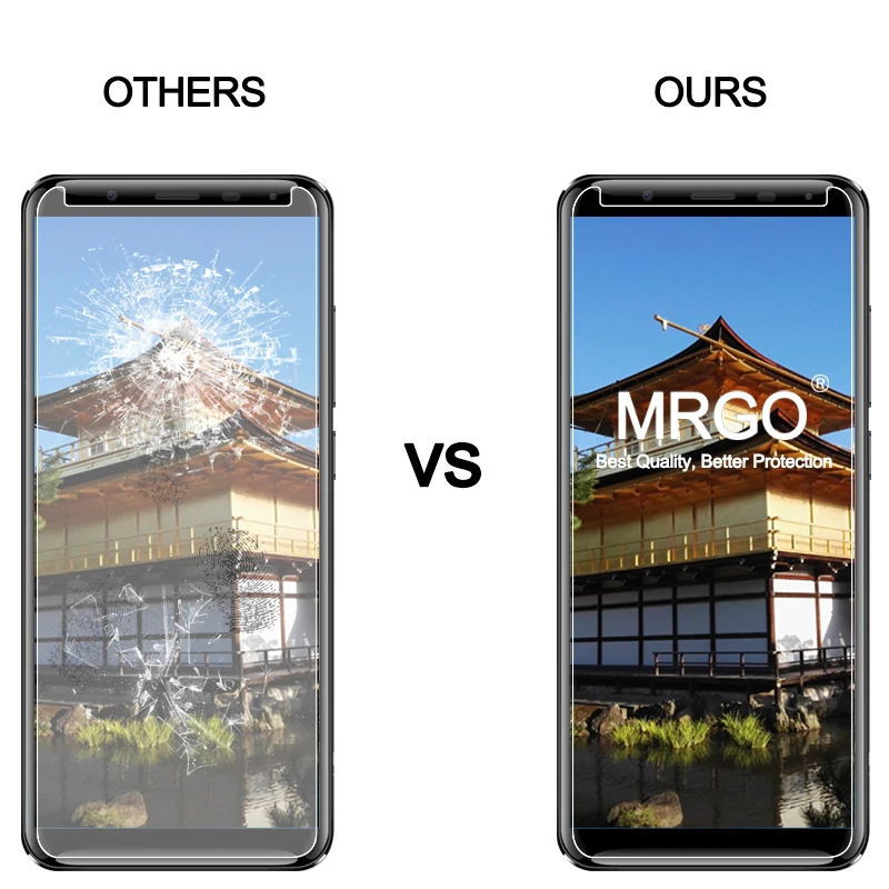 2 шт MRGO Защита экрана для Oukitel K5000 закаленное стекло 2.5D 9H | Мобильные телефоны и