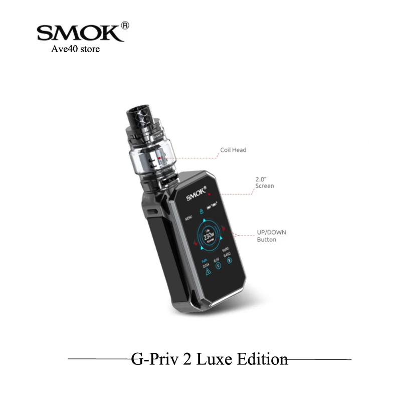 Оригинальный SMOK G PRIV 2 люкс издание очень классная коробка мод набор электронных