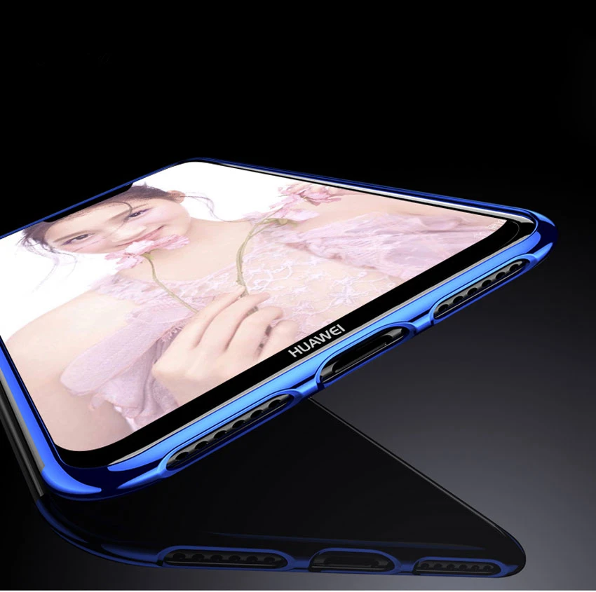 Мягкий ТПУ прозрачный противоударный чехол для huawei P Smart Plus 2019 P20 P10 P9 Lite Honor 8X8 9 8C 7A