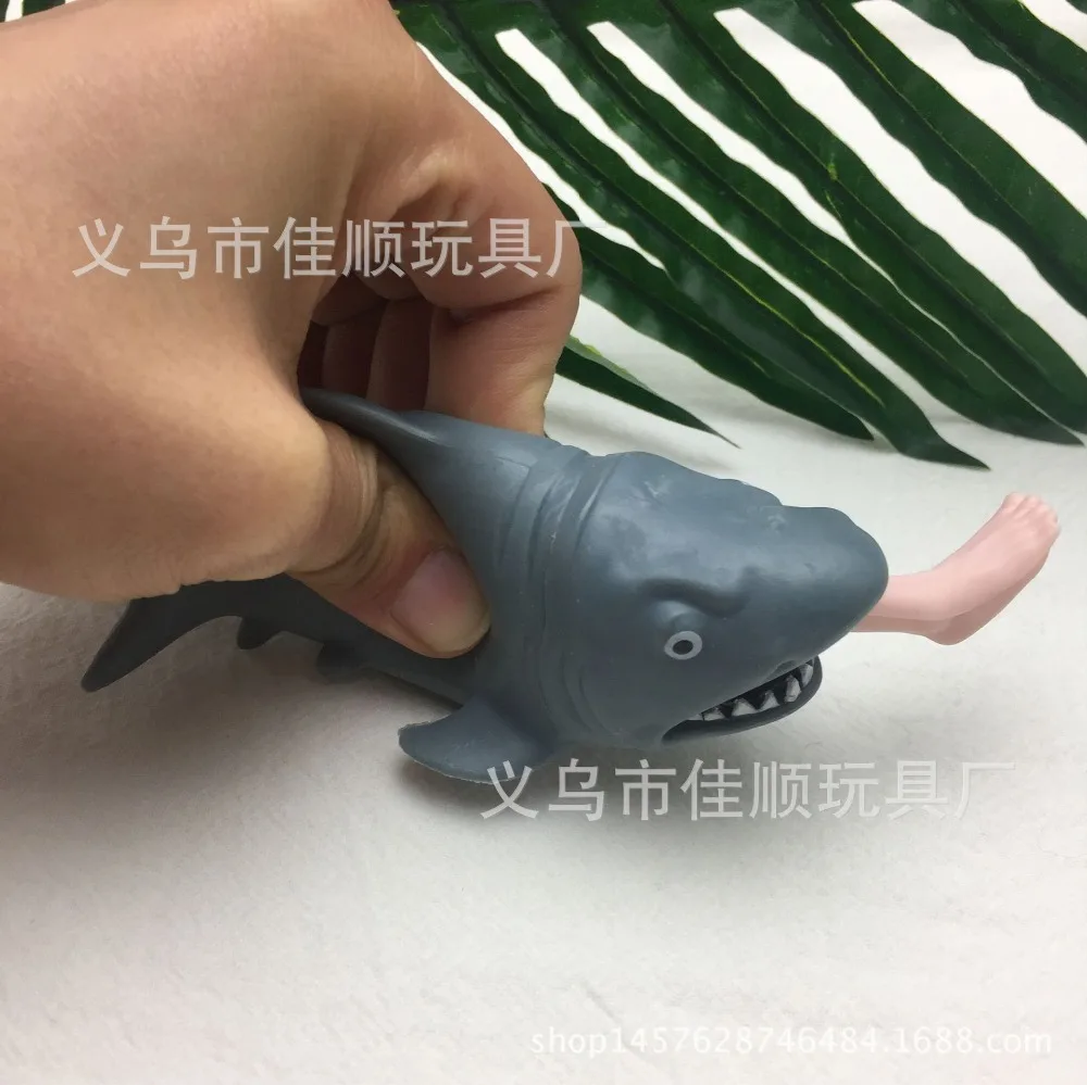 Huilong сжимать и есть людей акулы, есть людей, сжимать, креативные, акулы, приседания, вентиляционные игрушки, Возрожденные
