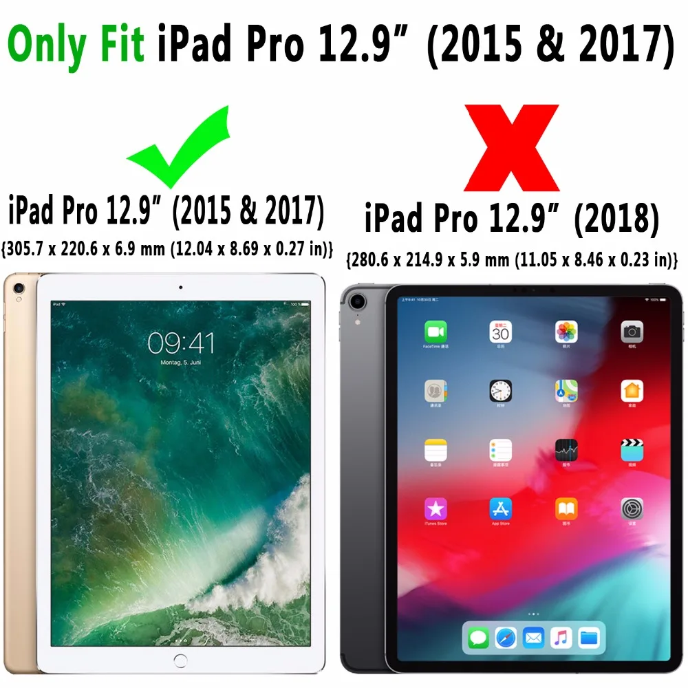 Премиум армированный силиконовый сверхпрочный чехол для Apple iPad Pro 12 9 2015 2017 A1584 A1652
