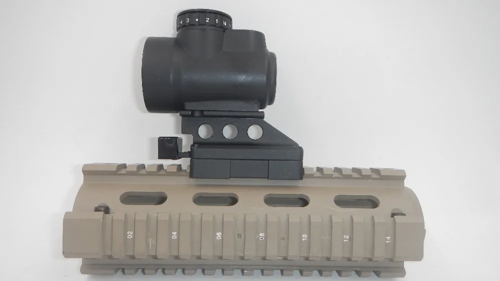 Супер быстрый выпуск черный Trijicon MRO красная точка и ночного видения зрения