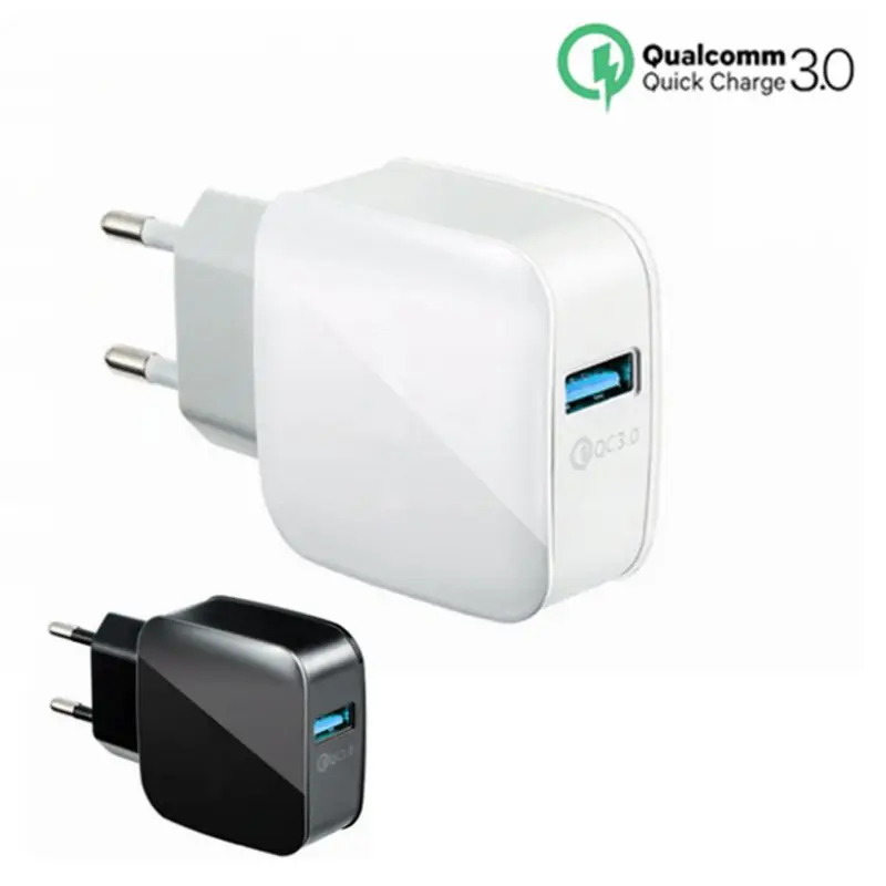 QC 3 0 USB зарядное устройство волоконный рисунок Быстрая зарядка быстрое
