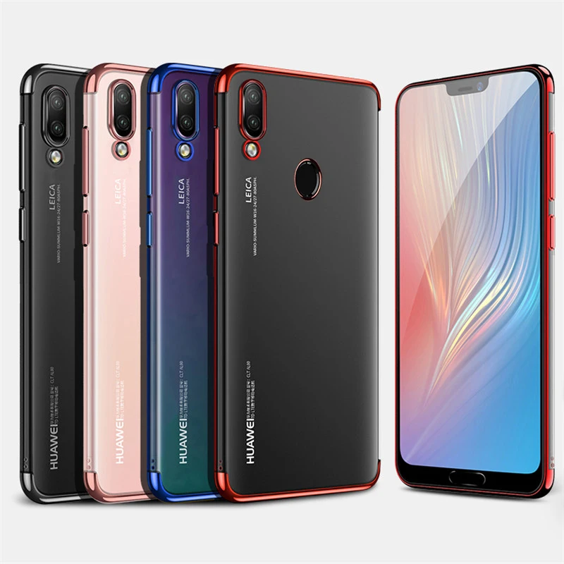 Чехол для Huawei Nova 3i 3 nova3 nova3i с прозрачным покрытием мягкий ТПУ чехол Honor 8X 8x