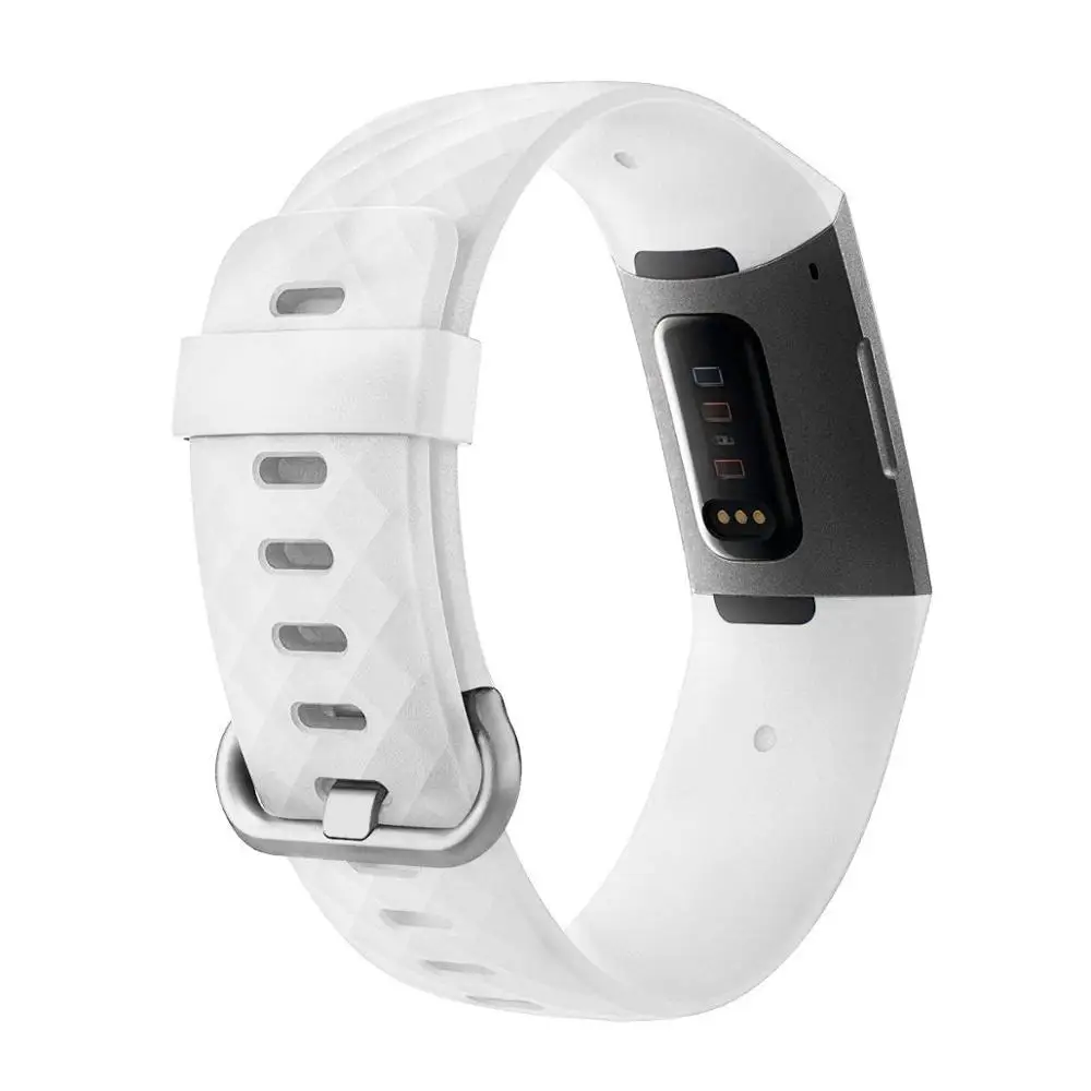 E Силиконовые спортивные повязки заменить Мужские t для Fitbit Charge 3 для женщин мужчин маленький большой классический регулируемый браслет ремешок браслет 9,14 - Цвет: E