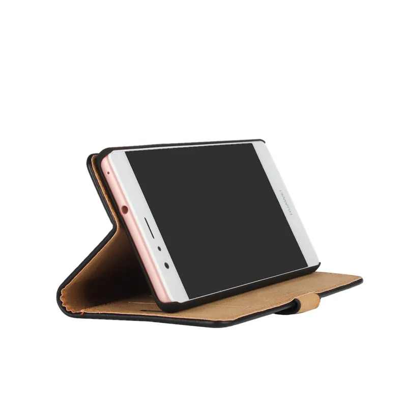 Ретро Кора шаблон Кожаный Бумажник Случая Стойки Откидная Крышка Для Huawei P9 lite G9