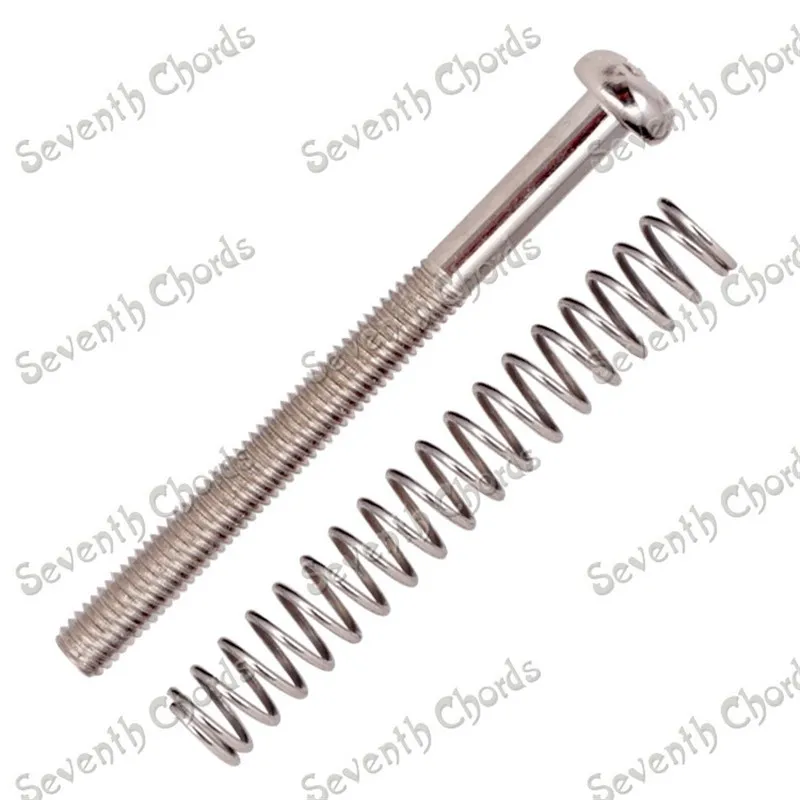 Седло мостовое хромированное для электрогитары диаметр 6 5 мм длина 21 30 шт.|guitar