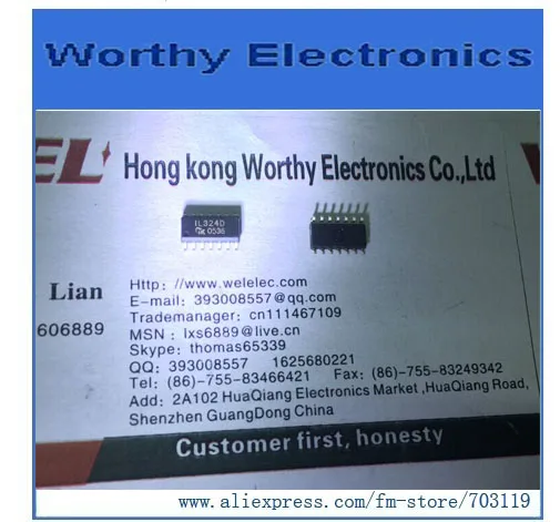 

Free shipping 10pcs/lot SOP14 IL324D