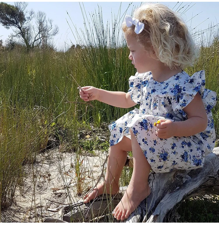 Платье принцессы в европейском и американском стиле с цветочным рисунком ретро