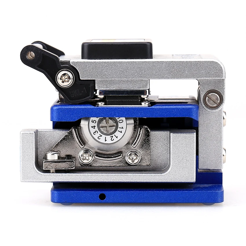 KELUSHI Optical Fiber Cleaver Tools FC-6S Optic Fiber Cleaver Cutter 250um - 900um 12 surface Blade Metal Material
