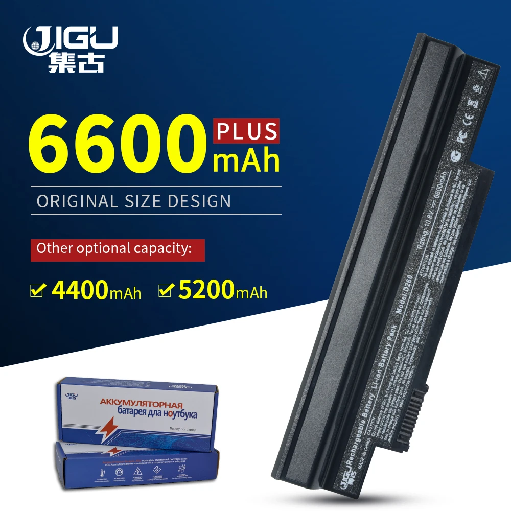 Аккумулятор JIGU для ноутбука UM09H31 UM09H70 UM09H36 UM09H56 6 ячеек Acer Aspire One 532h 2067 21b 2223