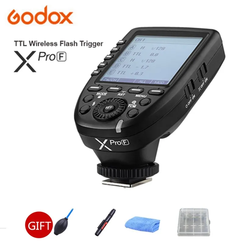 GODOX v860if GN60 2 4G HSS 1/8000s Беспроводной TTL литий ионный аккумулятор вспышка светильник