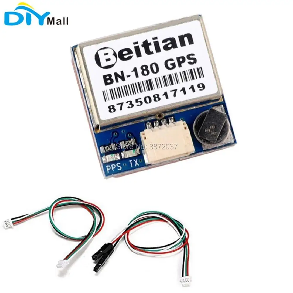 10 шт./лот Beitian BN 180 GPS модуль UART TTL двойная ГЛОНАСС пассивная антенна для самолета CC3D