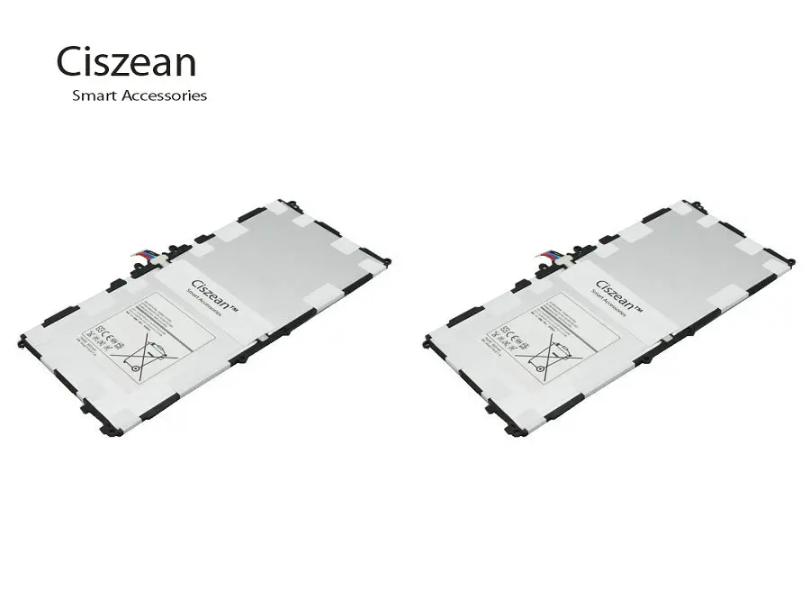 2 шт./лот 8220 мА/ч, T8220E/T8220U Замена Батарея для samsung Galaxy Note 10,1 издание P600 T520 SM-P601 P601 P605 P607